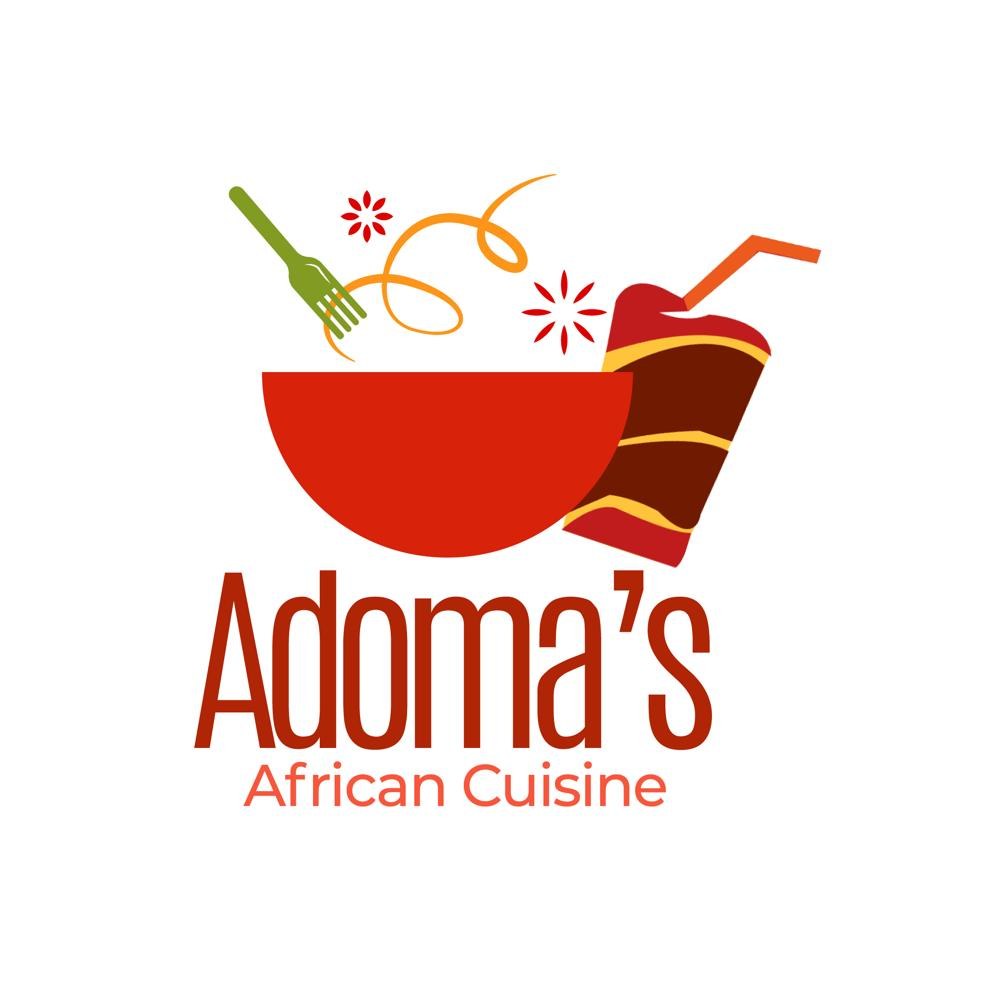 Adoma's African Cuisine logo design