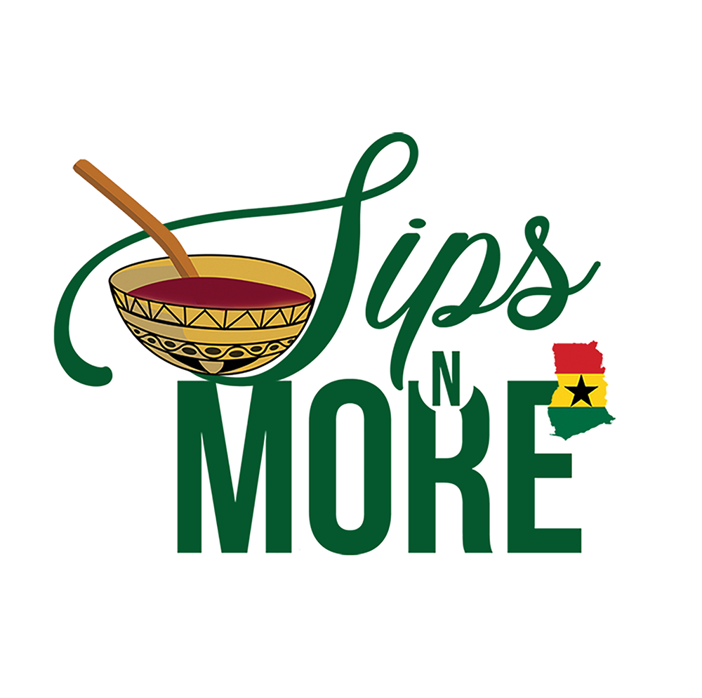 Sips N More logo design